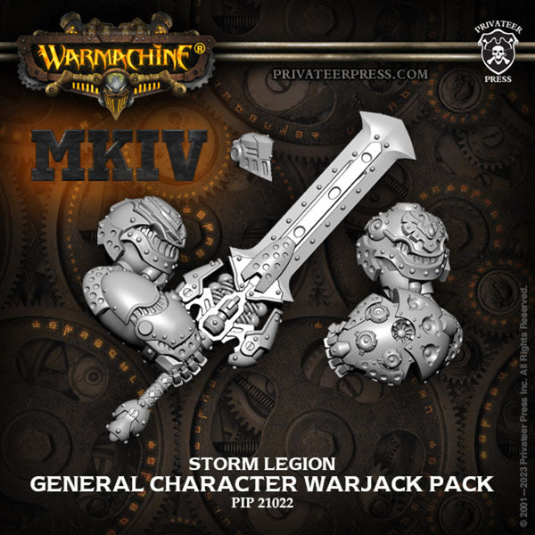 Warmachine MKIV: Cygnar Storm Legion The General Character Warjack Pack from Privateer Press image 1