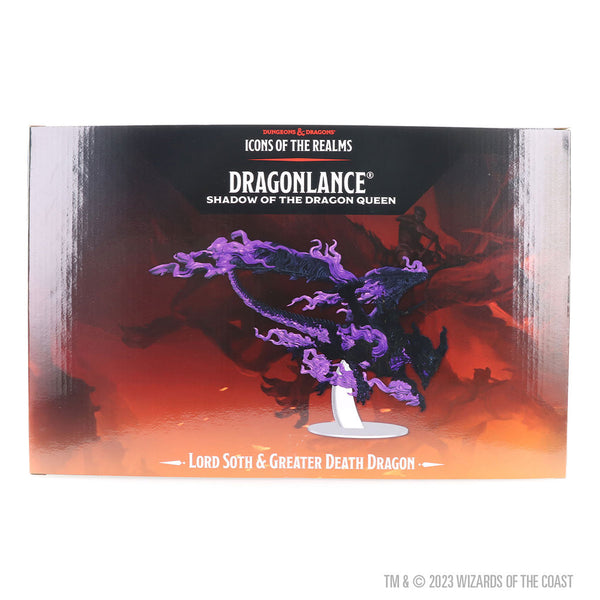 Dungeons & Dragons: Icons of the Realms Set 25 Dragonlance Lord Soth on Greater Death Dragon from WizKids image 16