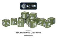 Bolt Action: Orders Dice Packs - Green