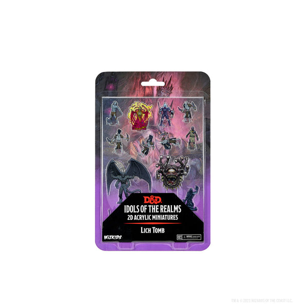 Dungeons & Dragons: Idols of the Realms 2D Set - Lich Tomb from WizKids image 12