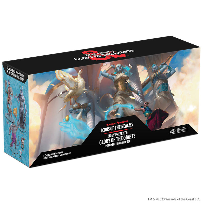 Dungeons & Dragons: Icons of the Realms Set 27 Bigby Presents Glory of the Giants - Limited Edition Boxed Set from WizKids image 6