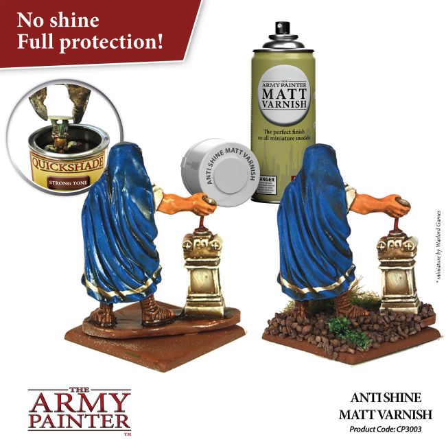 Base Primer: Anti-Shine Matt Varnish from The Army Painter image 2