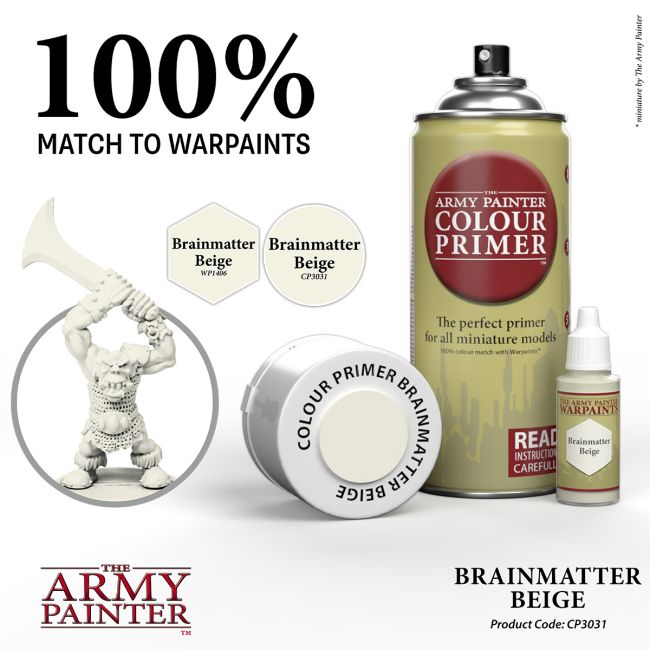 Colour Primer: Brainmatter Beige from The Army Painter image 4
