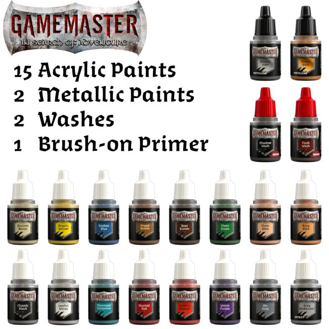 Gamemaster: Character Starter Paint Set from The Army Painter image 4