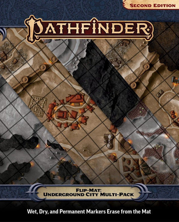 Pathfinder RPG: Flip-Mat - Underground City Multi-Pack