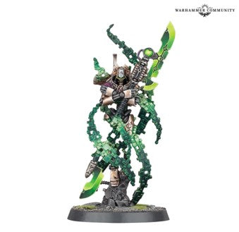 Warhammer 40k: Necron - Overlord with Translocation Shroud