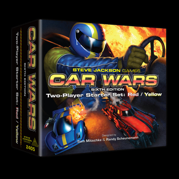 Car Wars Two-Player Starter Set Orange/Purple 6th Edition