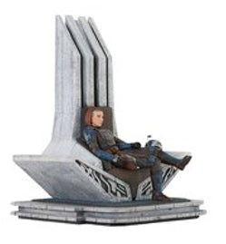 Star Wars: Premier Collectopm Mandalorian Bo-Katan on Throne Statue