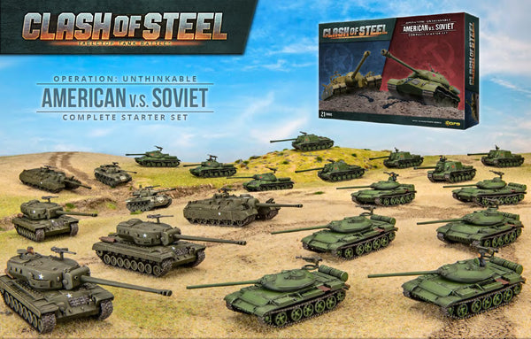 Clash of Steel: Starter - USA vs Soviet Starter Set