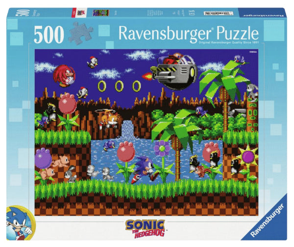 Sonic The Hedgehog: 500pc Puzzle