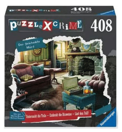Puzzle X Crime: The Gift of Murder - 408pc Puzzle