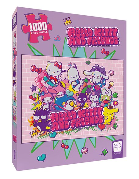 Puzzle: Hello Kitty & Friends - Tokyo Skate 1000pcs