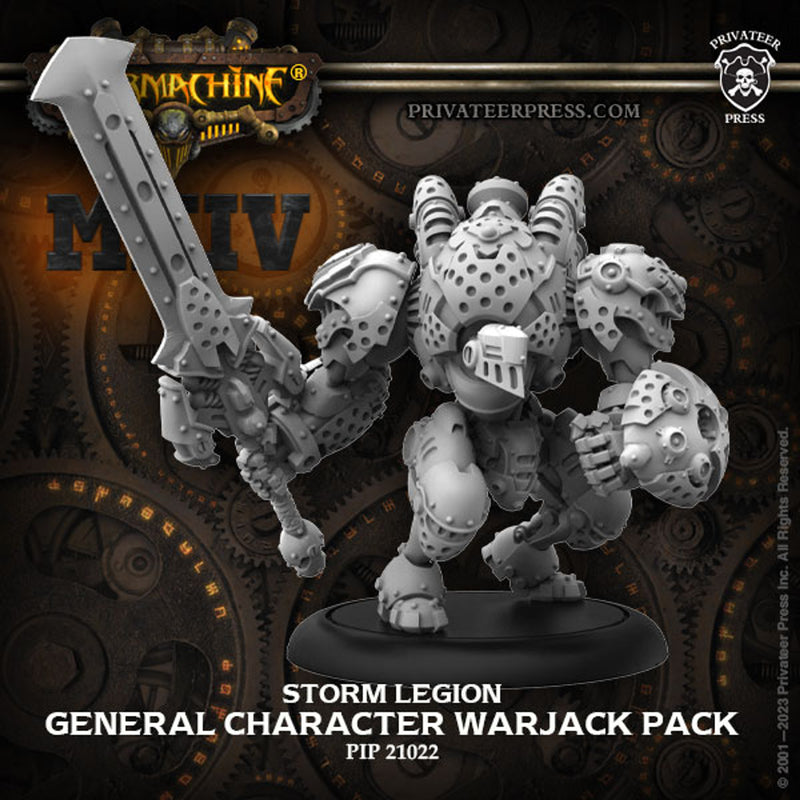 Warmachine MKIV: Cygnar Storm Legion The General Character Warjack Pack from Privateer Press image 2