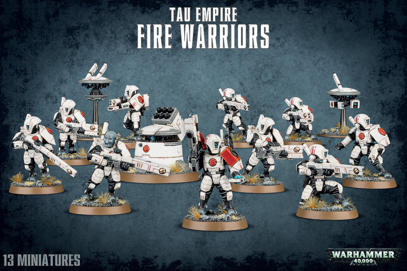 Warhammer 40K: Tau Empire Fire Warriors Strike Team