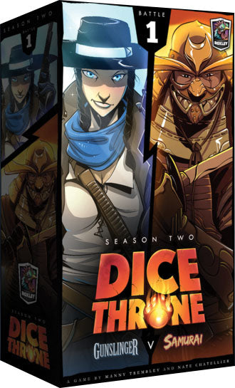 Dice Throne: Season 2 - Box 1 - Gunslinger vs Samurai by Roxley Games | Watchtower