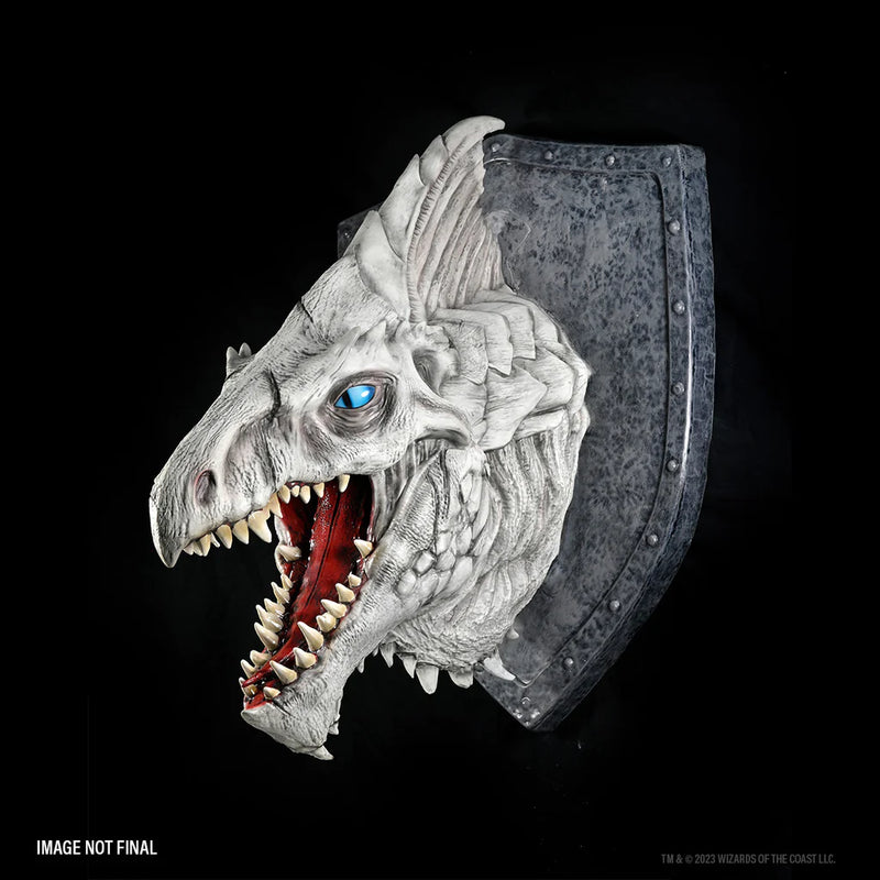 Dungeons & Dragons: Replicas of the Realms - White Dragon Trophy Plaque