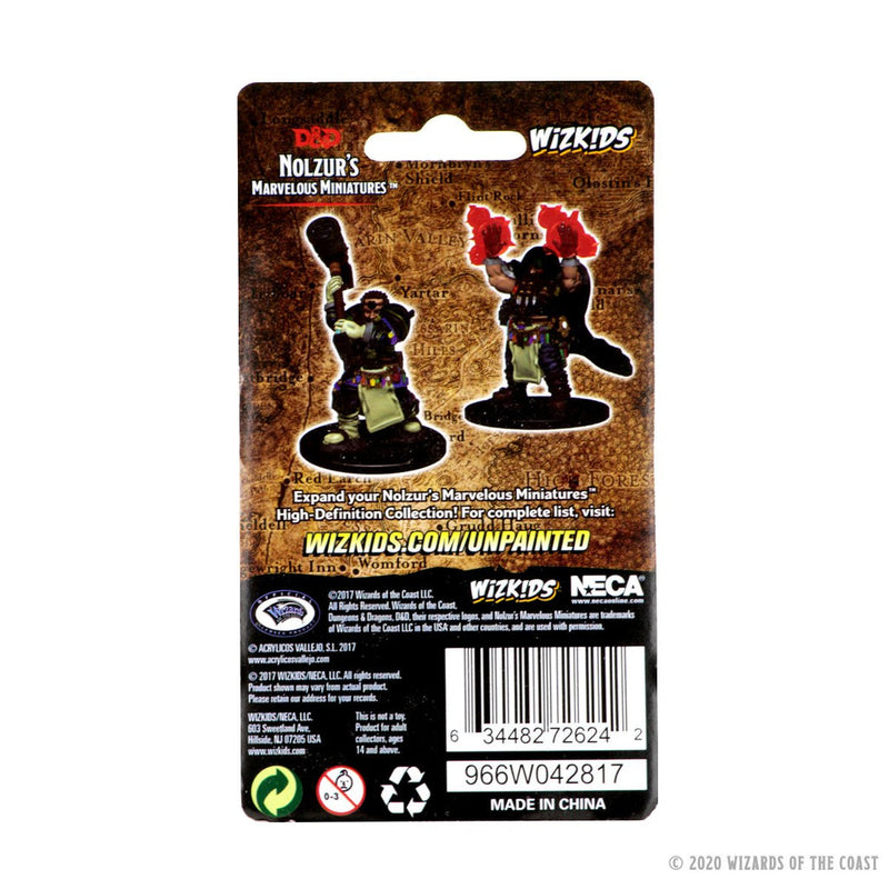 Dungeons & Dragons: Nolzur's Marvelous Unpainted Miniatures - W02 Dwarf Male Cleric from WizKids image 6