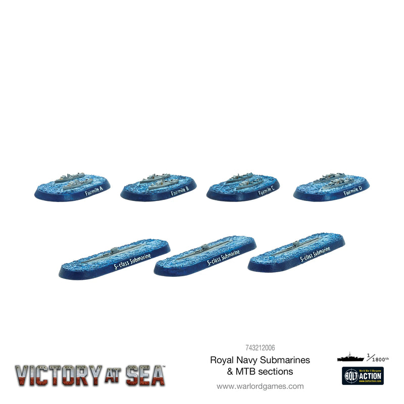 Victory at Sea: Royal Navy Submarines & MTB Sections