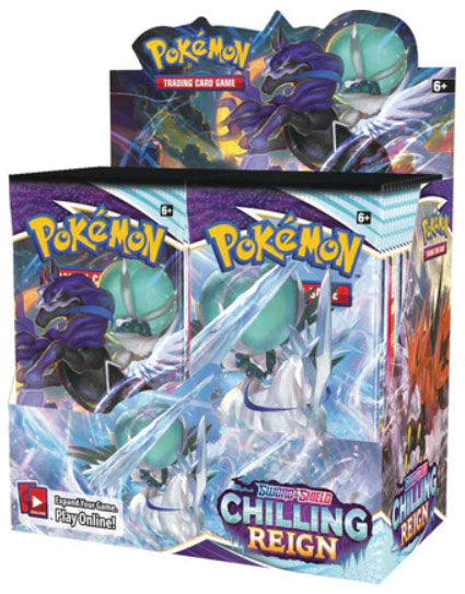 Pokemon TCG: Sword & Shield - Chilling Reign Booster Display (36)