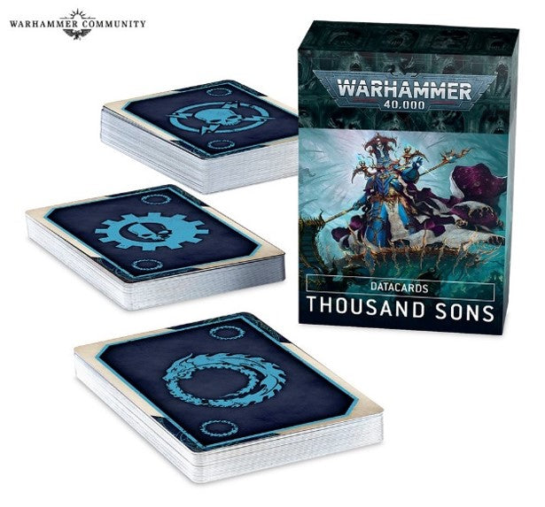 Warhammer 40K: Thousand Sons DataCards