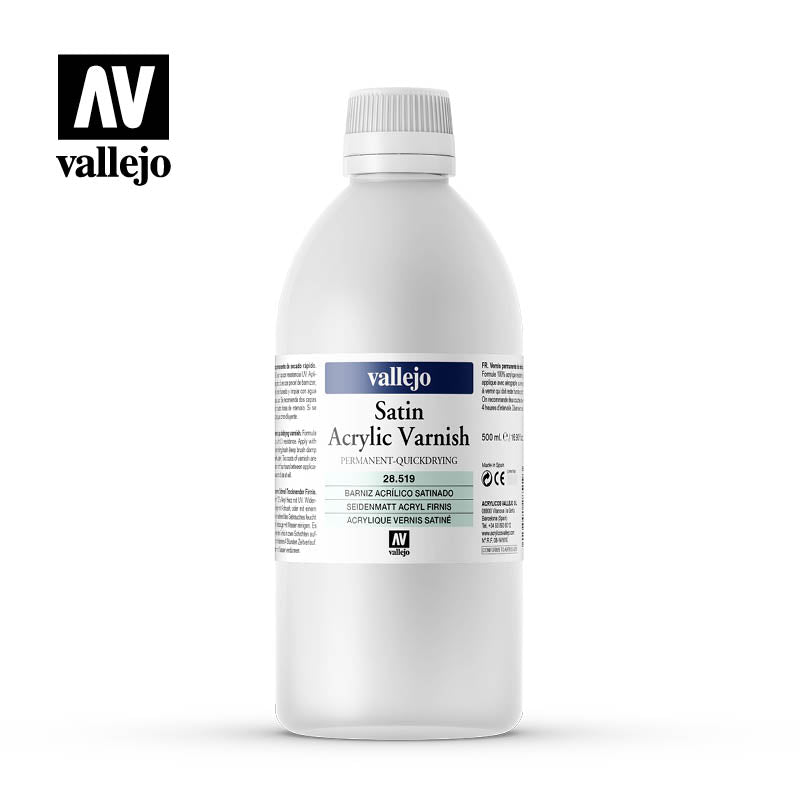 Auxillary Products: Satin Acrylic Varnish 500ml