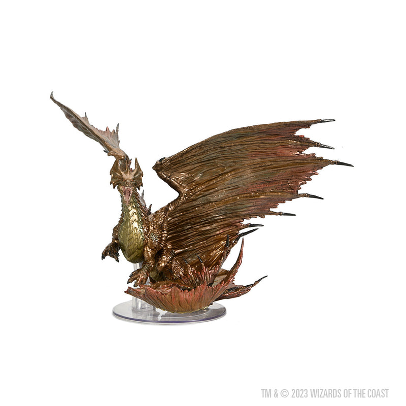 Dungeons & Dragons: Icons of the Realms - Adult Brass Dragon from WizKids image 24