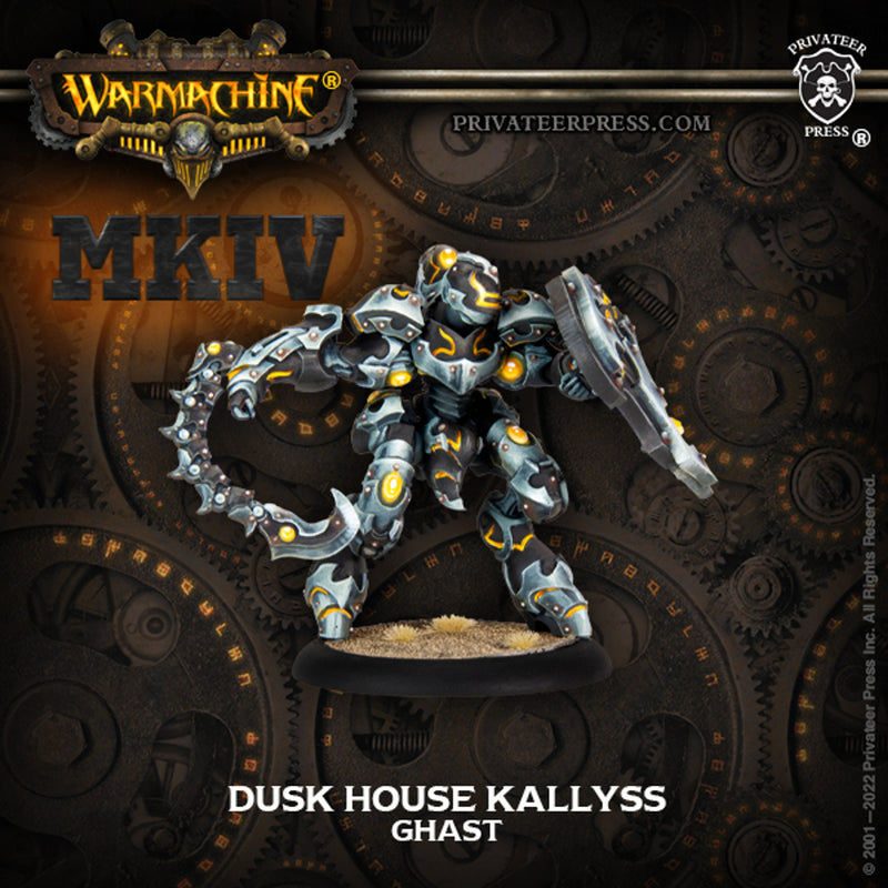Warmachine MKIV: Dusk House Kallyss Ghast Light Warjack from Privateer Press image 2