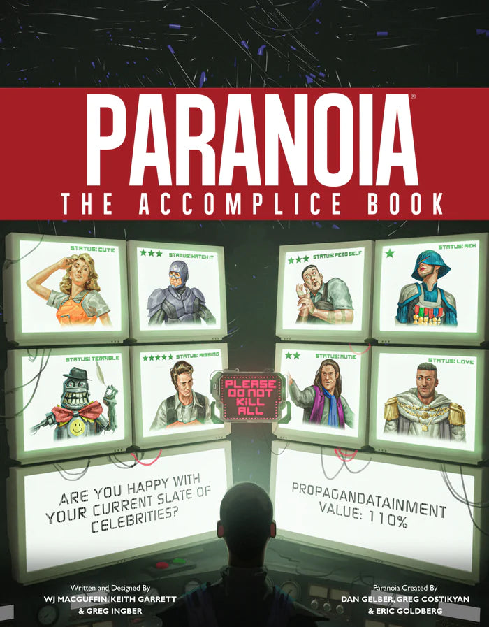 Paranoia RPG: The Accomplice Book