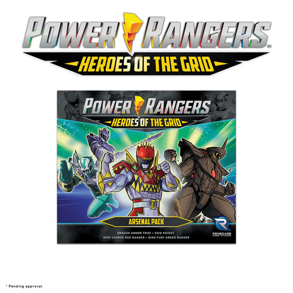Power Rangers: Heroes of the Grid - Arsenal Pack from Renegade Game Studios image 1