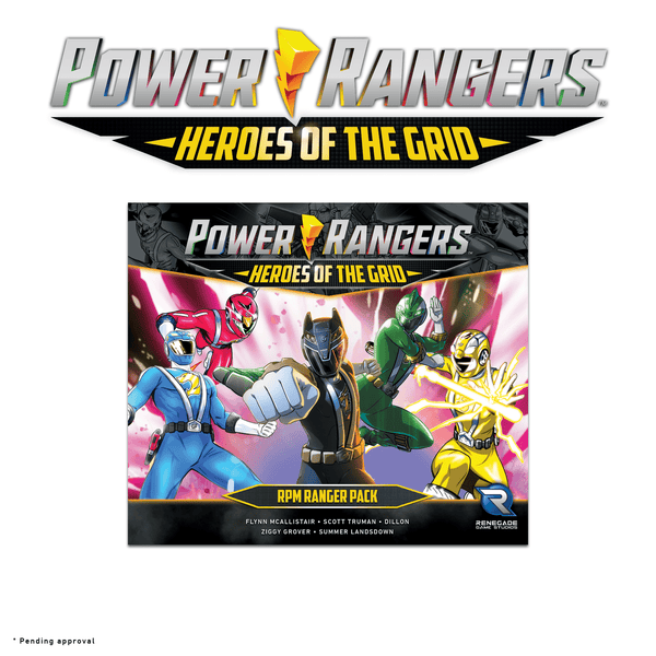 Power Rangers: Heroes of the Grid - RPM Ranger Pack from Renegade Game Studios image 1