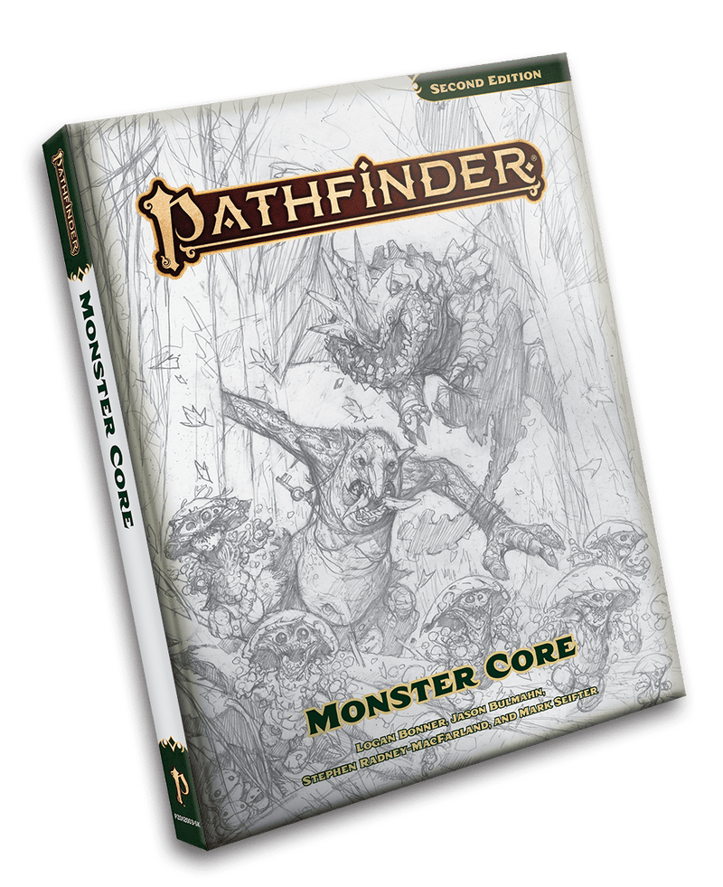 Pathfinder RPG: Monster Core Hardcover (Sketch Cover Edition) (P2) from Paizo Publishing image 2