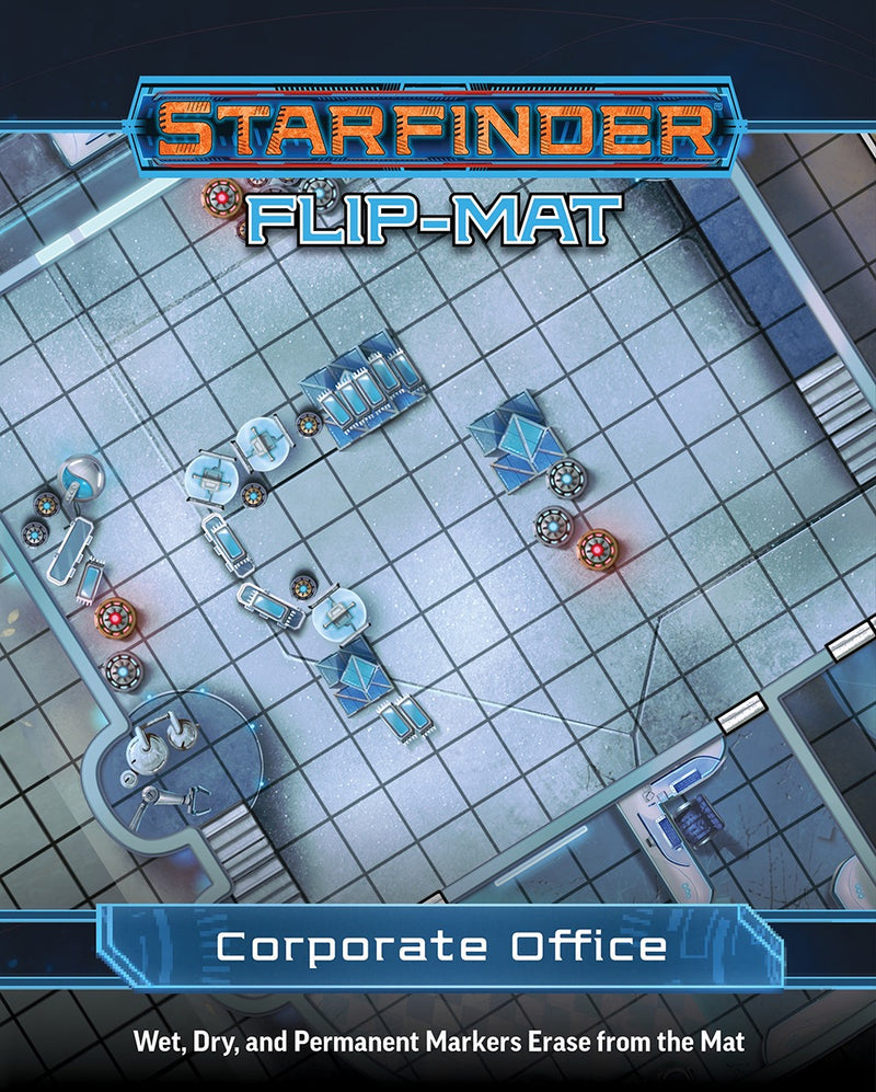 Starfinder RPG: Flip-Mat - Corporate Office from Paizo Publishing image 1