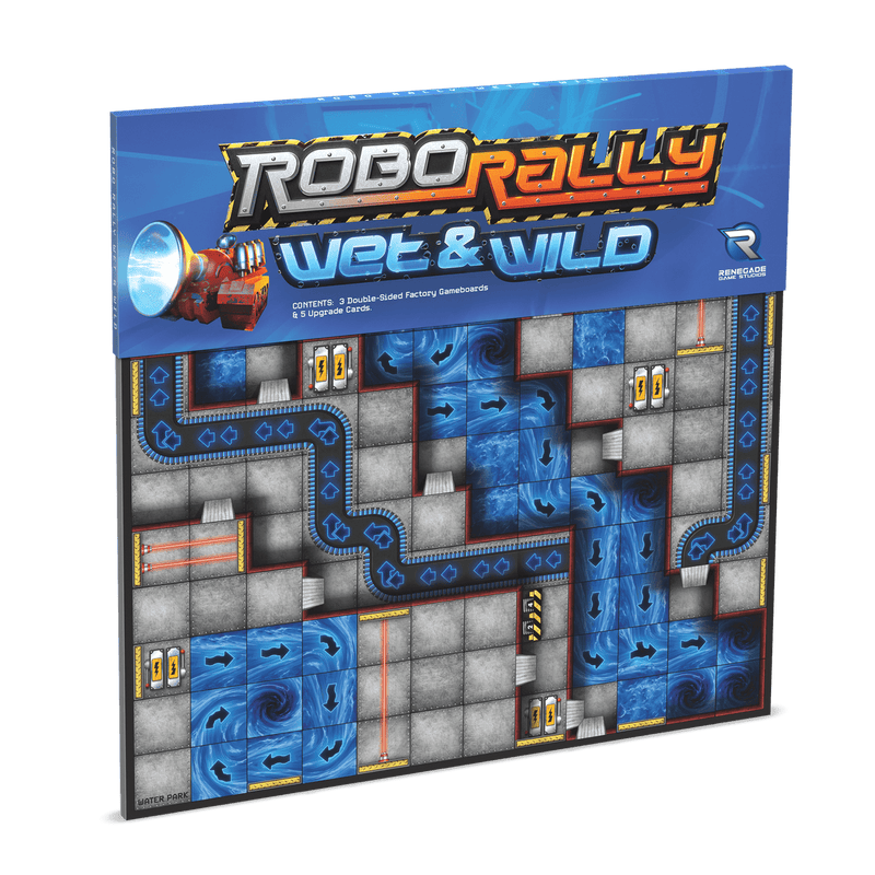 Robo Rally: Wet & Wild Expansion from Renegade Game Studios image 1