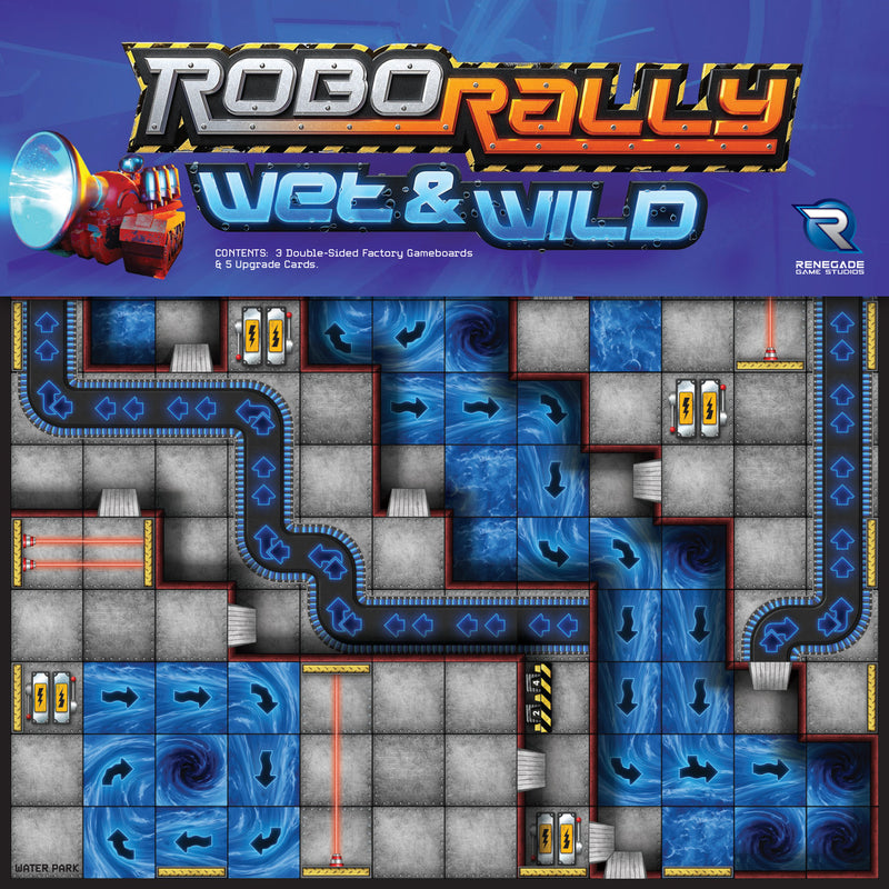 Robo Rally: Wet & Wild Expansion from Renegade Game Studios image 2