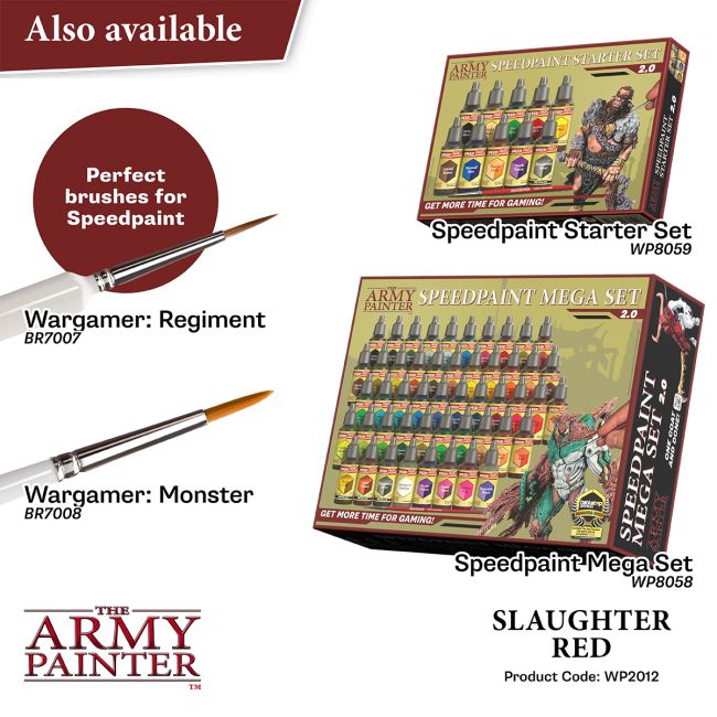 Speedpaint: 2.0 - Slaughter Red 28ml from The Army Painter image 6
