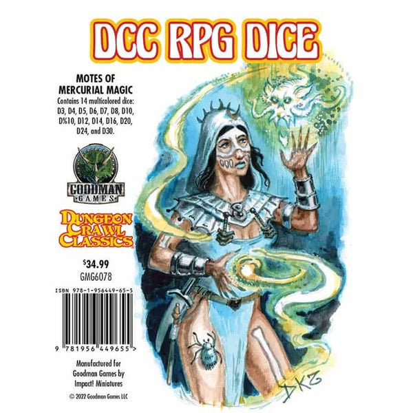 DCC Dice: Motes of Mercurial Magic