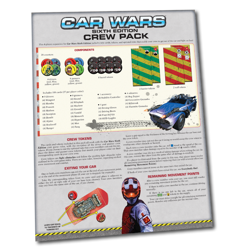 Car Wars: Crew Pack