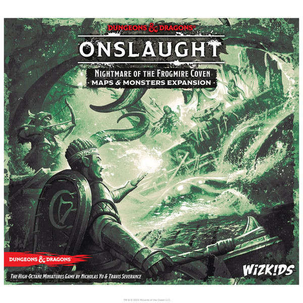 Dungeons & Dragons Onslaught: Nightmare of the Frogmire Coven - Maps & Monsters Expansion from WizKids image 8