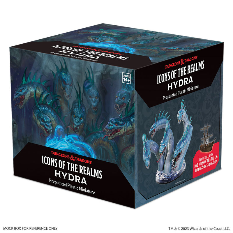 Dungeons & Dragons: Icons of the Realms Set 29 Hydra - Boxed Miniature from WizKids image 3
