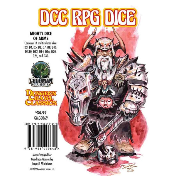 DCC Dice: Mighty Dice of Arms