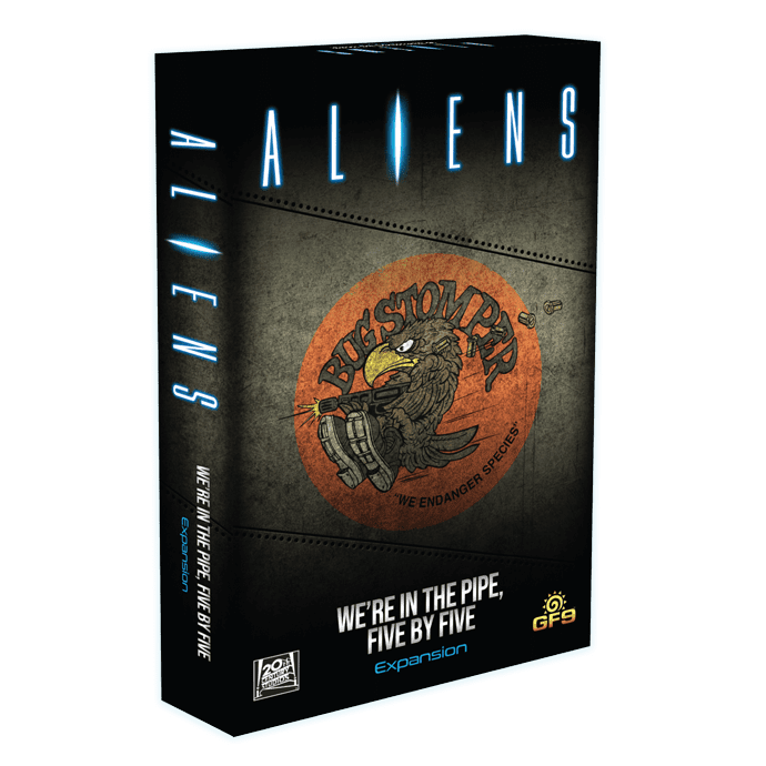 Aliens Board Game: We're in the Pipe, Five by Five