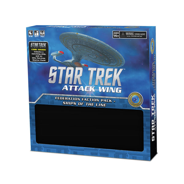 Star Trek: Attack Wing Federation Faction Pack - Ships of the Line from WizKids image 9