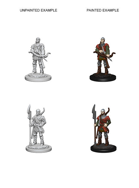 Pathfinder Deep Cuts Unpainted Miniatures: W04 Town Guards from WizKids image 2