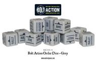Bolt Action: Orders Dice Packs - Grey