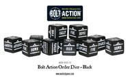 Bolt Action: Orders Dice Packs - Black