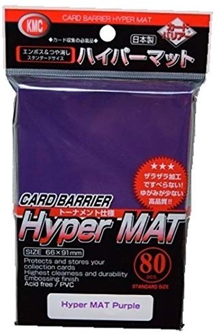 Sleeves: Hyper Matte Purple (80)