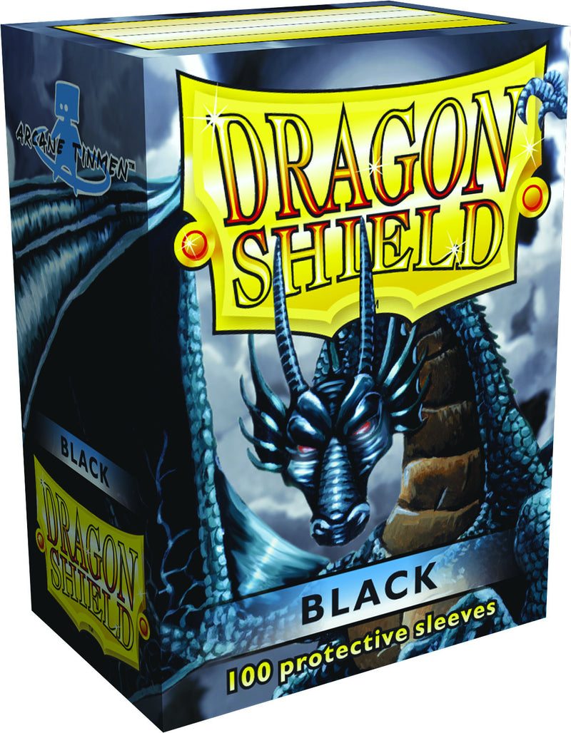 Dragon Shields: (100) Black