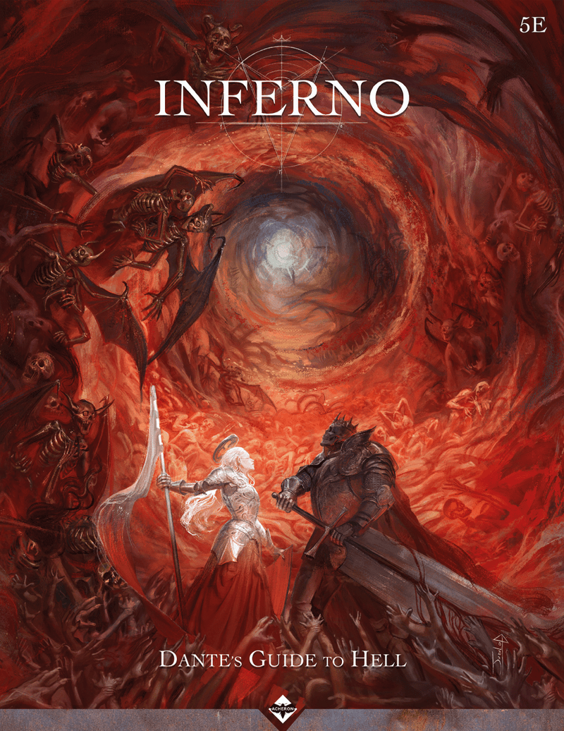 Inferno RPG : Dantes Guide to Hell Players Guide (5E)