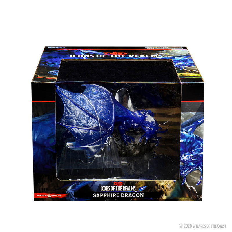 Dungeons & Dragons: Icons of the Realms Sapphire Dragon Premium Figure from WizKids image 14