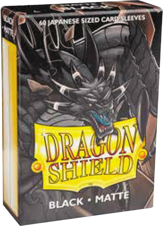 Dragon Shields Japanese: (60) Matte Black